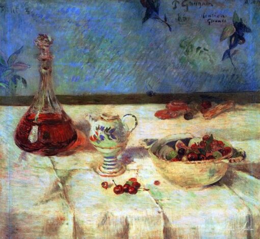 O pano de mesa branco – Paul Gauguin Paul Gauguin Master Apollon