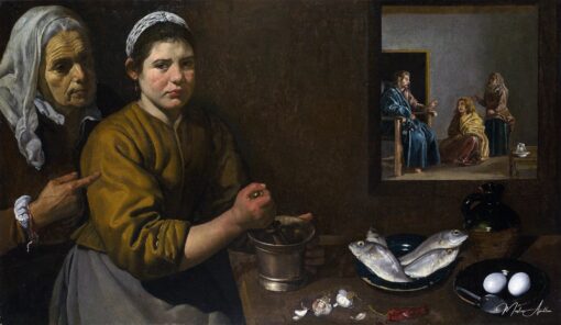 O Cristo na casa de Marta e Maria – Diego Velázquez Diego Velázquez Master Apollon 2