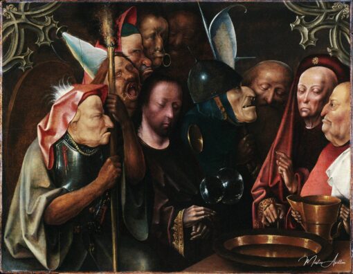 O Cristo diante de Pilatos – Jérôme Bosch Hieronymus Bosch Master Apollon