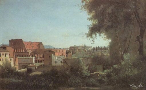 O Coliseu visto dos jardins Farnese, 1826 – Camille Corot Camille Corot Master Apollon 2