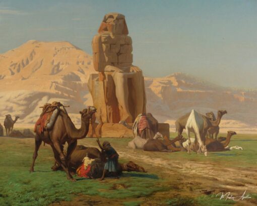 O Colosso de Memnon – Jean-Léon Gérôme Jean-Léon Gérôme Master Apollon 2