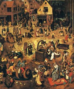 A Luta de Carnaval e Quaresma – Pieter Brueghel, o Velho Pieter Brueghel, o Velho Master Apollon