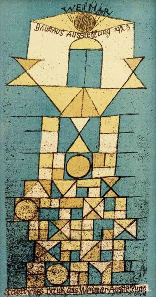 O lado sublime, exposição da Bauhaus de Weimar 1923 – Paul Klee Paul Klee Master Apollon 2