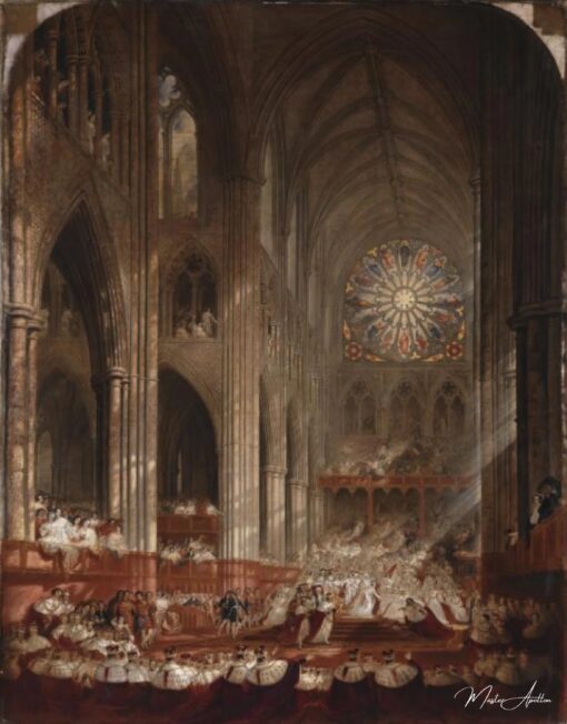O coroamento da rainha Vitória – John Martin John Martin Master Apollon