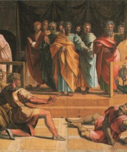 A morte de Ananias – Raphaël (pintor) Rafael Sanzio Master Apollon 2