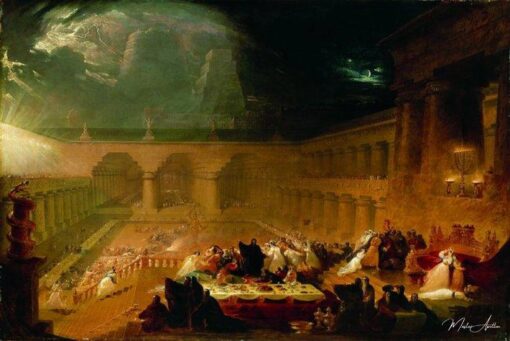 O banquete de Belsazar – John Martin John Martin Master Apollon