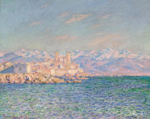 O forte de Antibes – Claude Monet Claude Monet Master Apollon