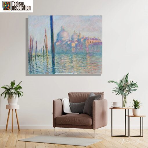 O Grande Canal – Quadro de Monet Veneza Claude Monet Master Apollon 3