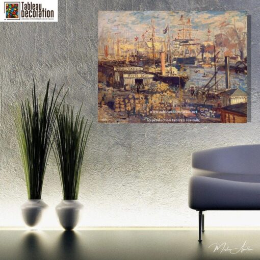 O Grande Cais em Havre – Quadro de Monet Claude Monet Master Apollon 7