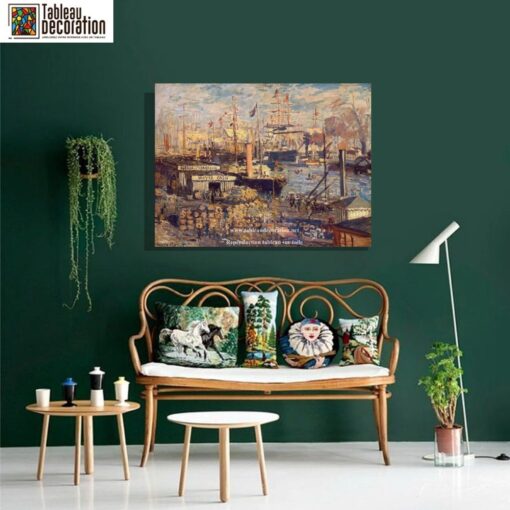 O Grande Cais em Havre – Quadro de Monet Claude Monet Master Apollon 4