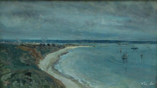 Le Havre. O mar visto do alto das falésias, 1830 – Camille Corot Camille Corot Master Apollon 2