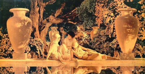 O jardim de Alá – Maxfield Parrish Maxfield Parrish Master Apollon
