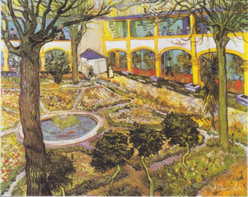 O jardim do hospital em Arles – Van Gogh Vincent Van Gogh Master Apollon