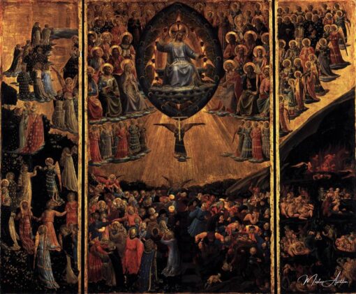 O juízo final – Fra Angelico Fra Angelico Master Apollon 2
