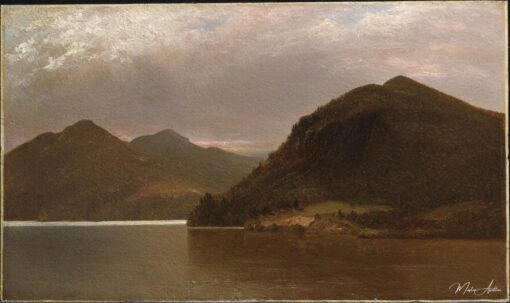 O lago George, 1870 por John Frederick Kensett John Frederick Kensett Master Apollon
