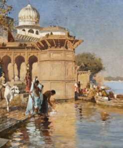 Ao longo dos Ghats, Mathura – Edwin Lord Weeks Edwin Lord Weeks Master Apollon