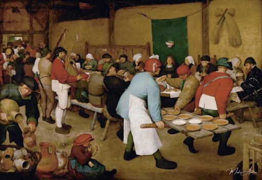 O casamento camponês – Pieter Brueghel, o Velho Pieter Brueghel, o Velho Master Apollon 2