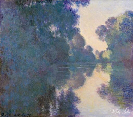 O Amanhecer sobre o Sena, tempo limpo – Claude Monet Claude Monet Master Apollon