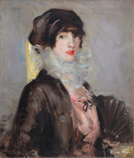 O modelo – Peggy Macrae – Francis Cadell Francis Cadell Master Apollon