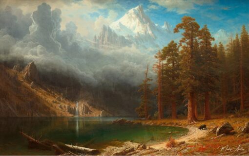 O Monte Corcoran – Albert Bierstadt Albert Bierstadt Master Apollon