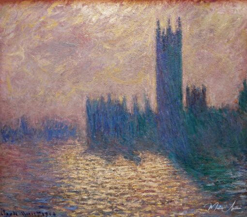 O Parlamento de Londres. Céu de tempestade (W 1605) – Claude Monet Claude Monet Master Apollon 2