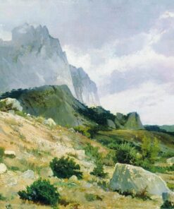 A paisagem rochosa – Ivan Shishkin Ivan Shishkin Master Apollon