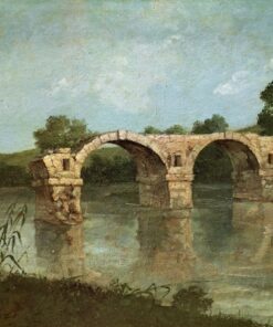 A ponte de Ambrussum – Gustave Courbet Gustave Courbet Master Apollon