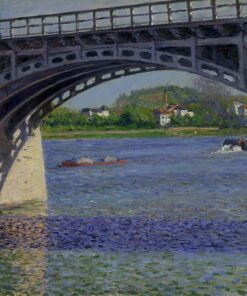 A ponte de Argenteuil – Caillebotte Gustave Caillebotte Master Apollon