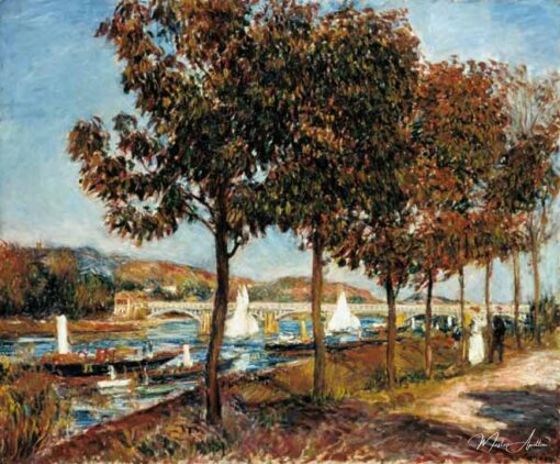 A ponte de Argenteuil – Pierre-Auguste Renoir Pierre-Auguste Renoir Master Apollon 2