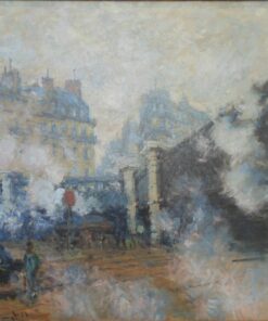 A Ponte da Europa, estação Saint-Lazare – Claude Monet Claude Monet Master Apollon