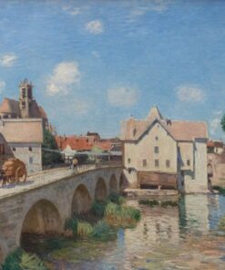 A ponte de Moret – Alfred Sisley Alfred Sisley Master Apollon