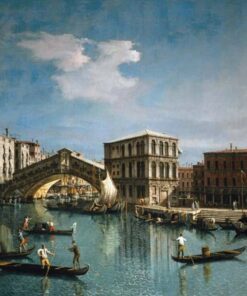 A ponte de Rialto, Veneza de Giovanni Antonio Canal Giovanni Antonio Canal Master Apollon