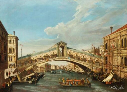 A ponte de Rialto, Veneza – Giovanni Antonio Canal Giovanni Antonio Canal Master Apollon