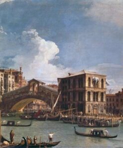 A ponte de Rialto, Veneza, vista do norte – Giovanni Antonio Canal Giovanni Antonio Canal Master Apollon