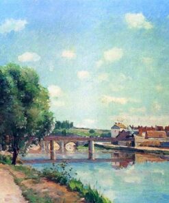 A ponte ferroviária – Camille Pissarro Camille Pissarro Master Apollon
