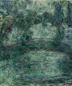 A ponte japonesa sobre o lago de nenúfares em Giverny – Claude Monet Claude Monet Master Apollon