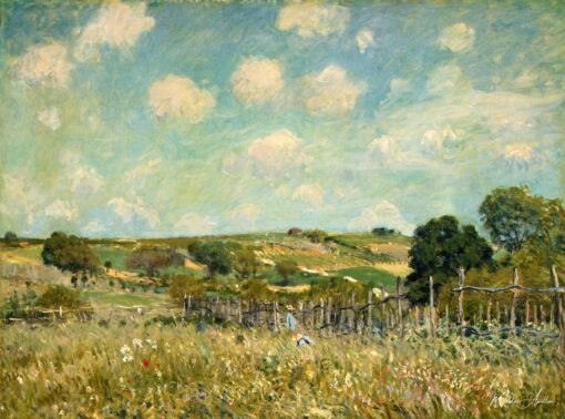 O Pré – Alfred Sisley Alfred Sisley Master Apollon
