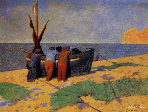 O Catorze de Julho em Etretat – Félix Edouard Vallotton Félix Vallotton Master Apollon 2