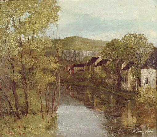 O reflexo de Ornans – Gustave Courbet Gustave Courbet Master Apollon