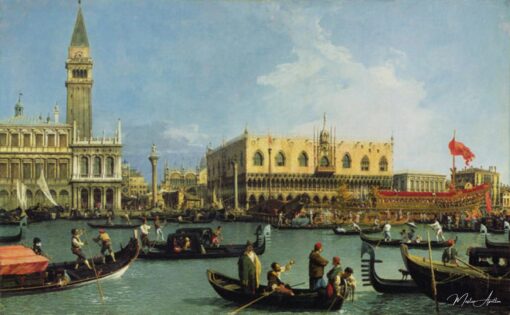 O retorno do Bucentauro, Veneza – Giovanni Antonio Canal Giovanni Antonio Canal Master Apollon