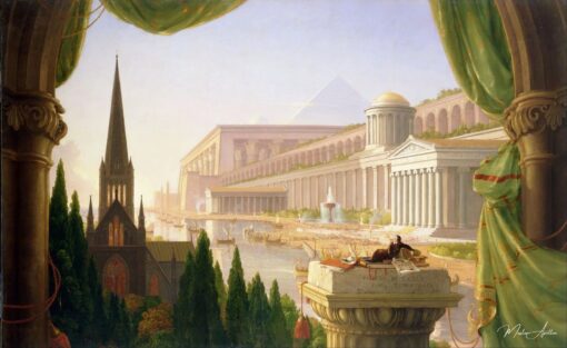 O sonho do arquiteto – Thomas Cole Thomas Cole Master Apollon