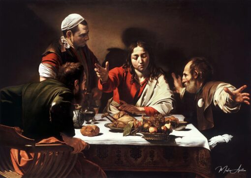 O Jantar em Emaús – Caravaggio Caravaggio Master Apollon
