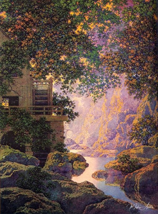 O velho Glen Mil – Maxfield Parrish Maxfield Parrish Master Apollon 2