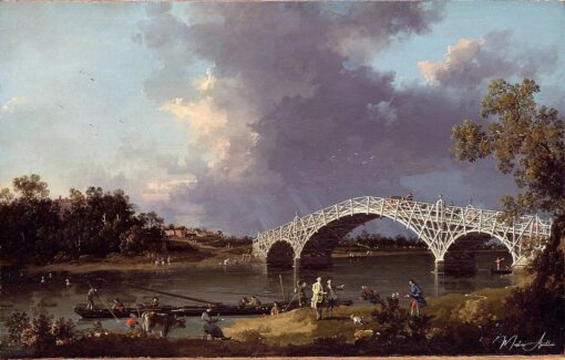 O velho ponte de Walton – Canal Giovanni Antonio Giovanni Antonio Canal Master Apollon