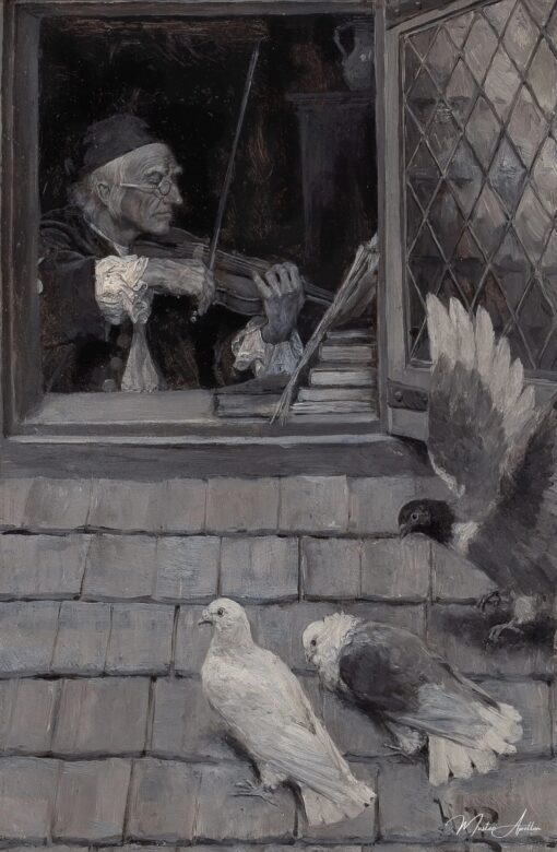 O Velho Violino – Howard Pyle Howard Pyle Master Apollon