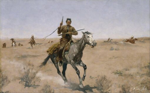 O voo – Frederic Remington Frederic Remington Master Apollon