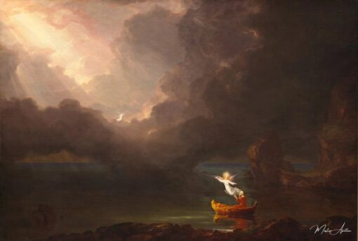 A viagem da vida: A velhice – Thomas Cole Thomas Cole Master Apollon