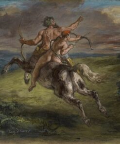 A educação de Aquiles – Eugène Delacroix Eugène Delacroix Master Apollon