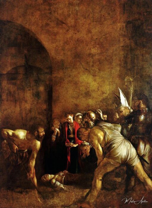 O Enterro de Santa Lúcia – Caravaggio Caravaggio Master Apollon