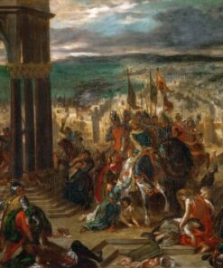A entrada dos cruzados em Constantinopla – Eugène Delacroix Eugène Delacroix Master Apollon